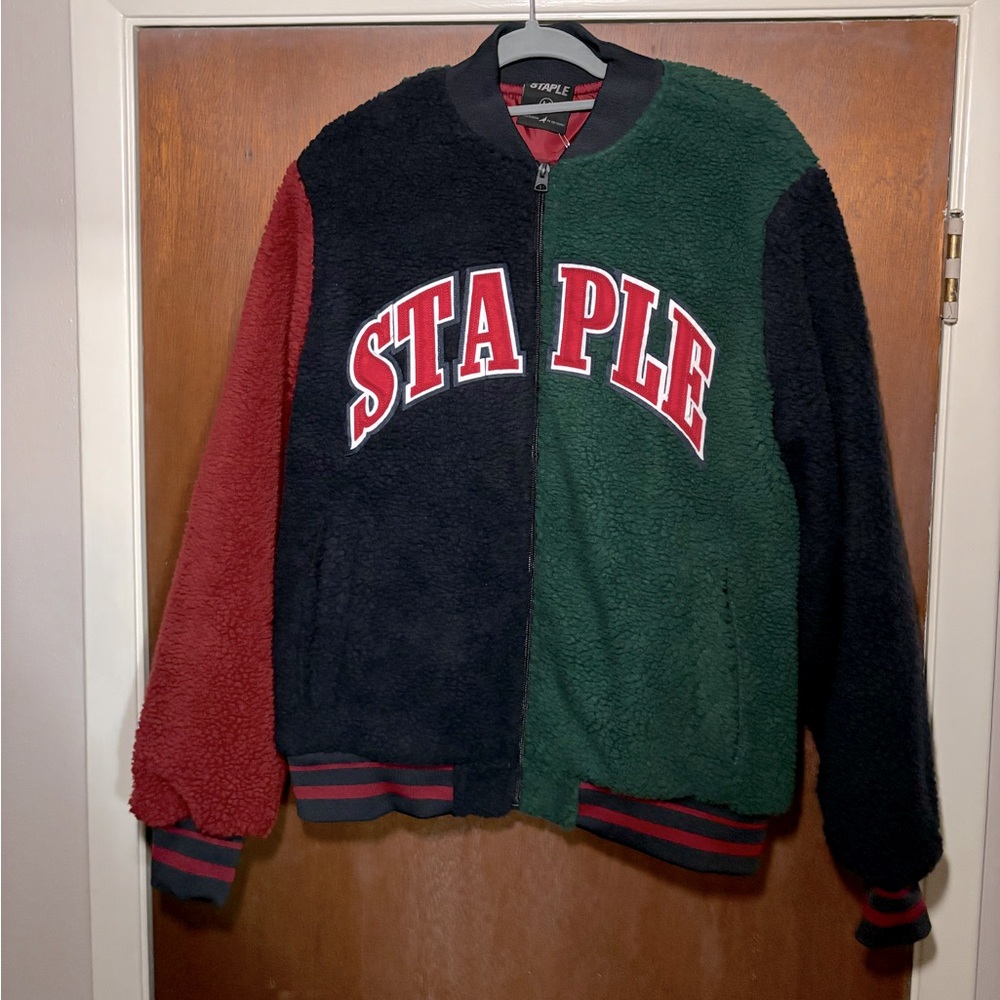 Jeff Staple fleece jacket new with tags men’s size large